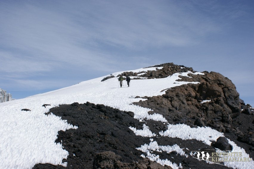 Uhuru Peak bij zonsopgang